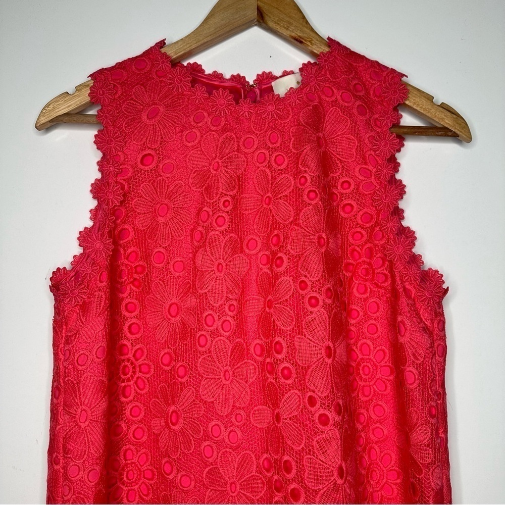 Kate Spade Shore Thing Lace Shift Dress in Peach Sherbet Size 4 - Picture 7 of 10